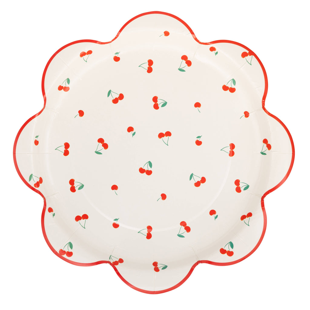Cherries Scattered Plate