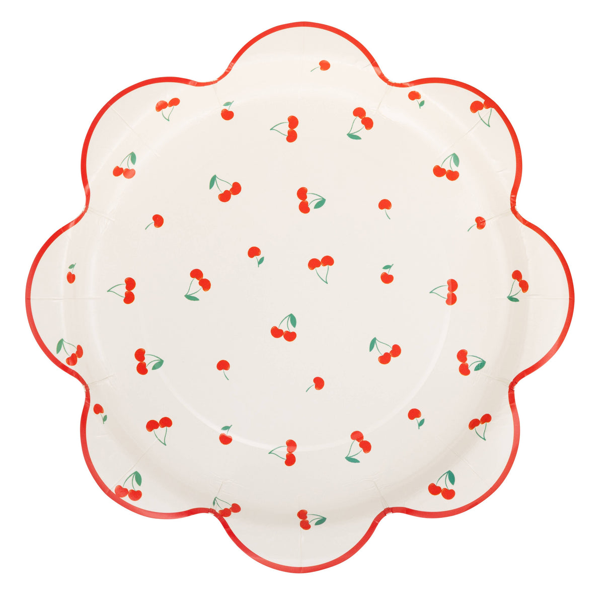 Cherries Scattered Plate