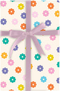 Groovy Vibes-Floral Confetti Roll Wrap