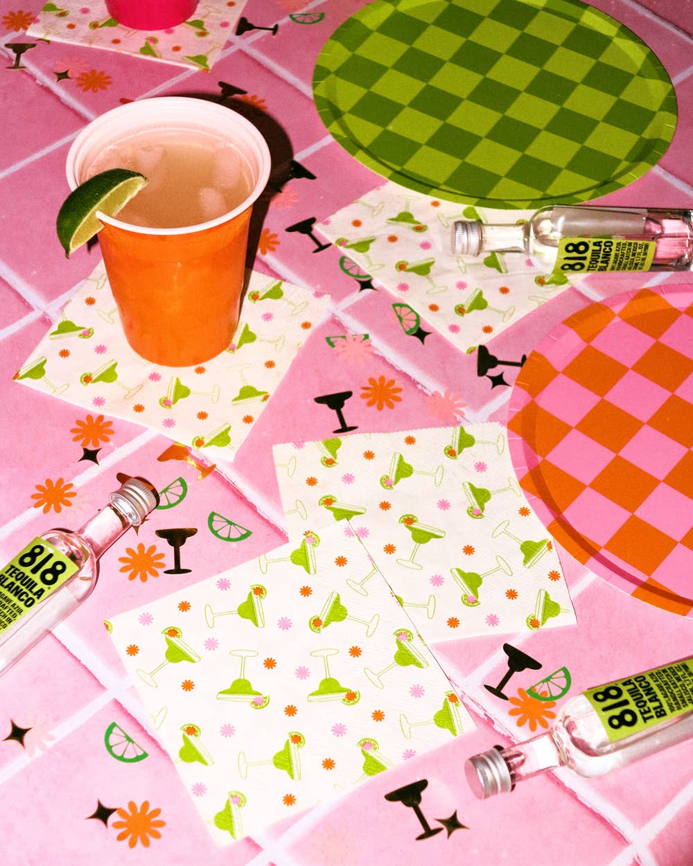 Margarita Napkin Set | bachelorette, cocktail, brunch