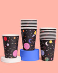 Out of This World Space Alien Cups 16 pcs paper, kids, 12oz