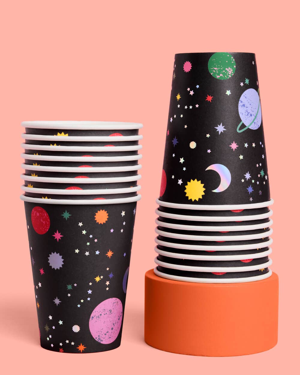 Out of This World Space Alien Cups 16 pcs paper, kids, 12oz
