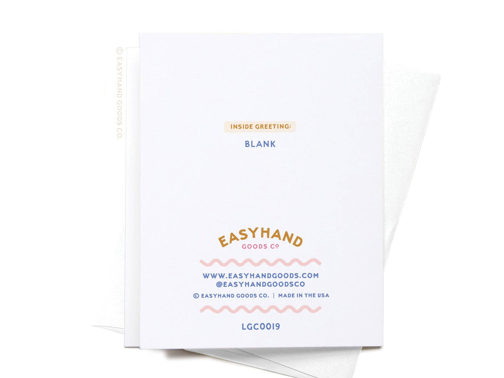Longest One Night Stand Ever Letterpress Greeting Card