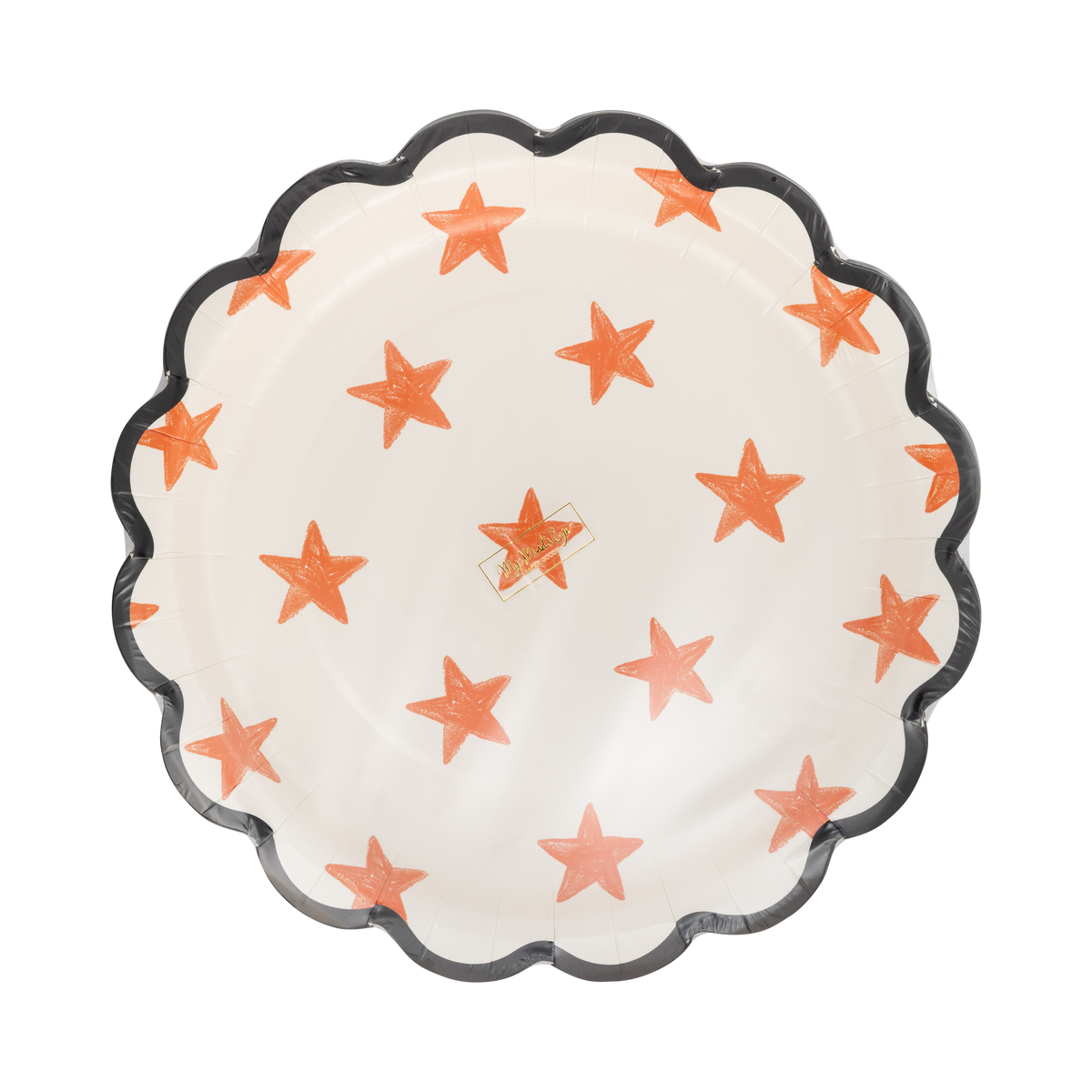 Halloween Sketchy Stars Plate
