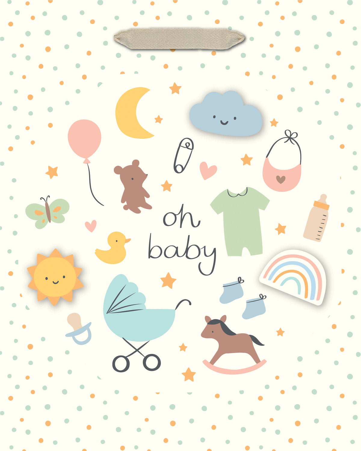 Oh Baby Medium Tote Bag