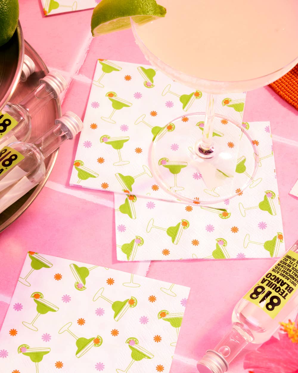Margarita Napkin Set | bachelorette, cocktail, brunch