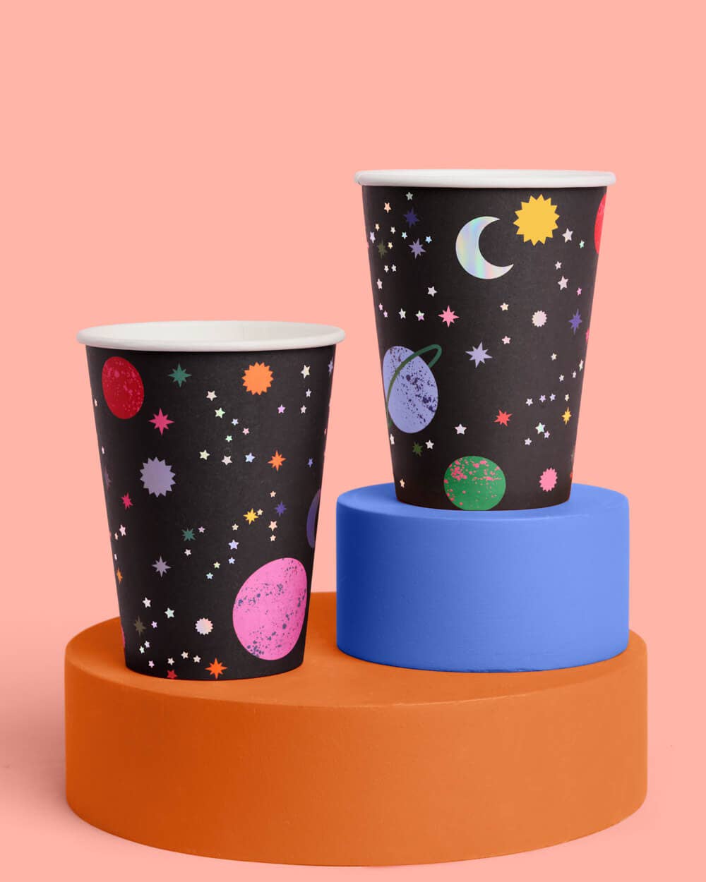 Out of This World Space Alien Cups 16 pcs paper, kids, 12oz